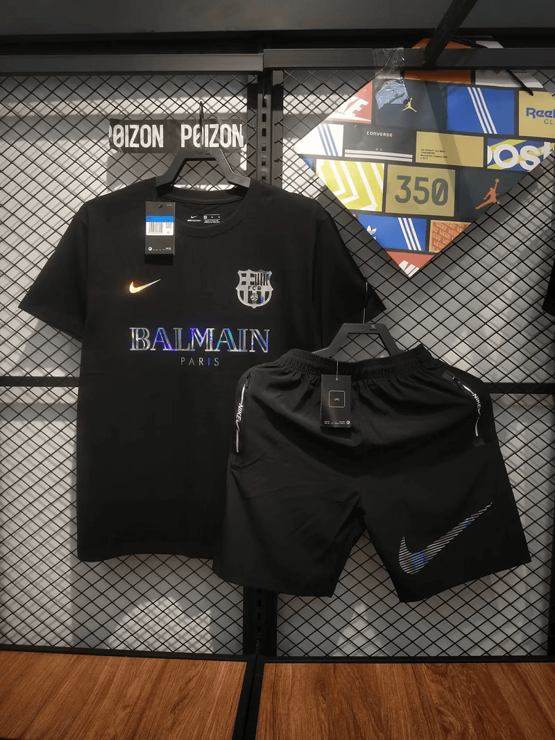 BARCELONA SET LIMITED EDITION BALMAIN PARIS BLACK 24/25 MAN - MMS SPORTS