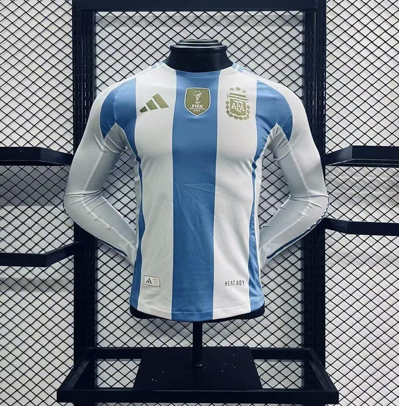 ARGENTINA COPA AMÉRICA I 2024 MAN (VERSION PLAYER) LONG SLEEVE - MMS SPORTS