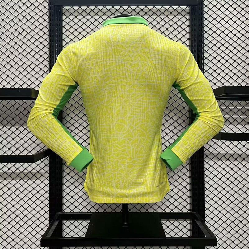 BRASIL COPA AMÉRICA I 2024 MAN (VERSION PLAYER) LONG SLEEVE - MMS SPORTS