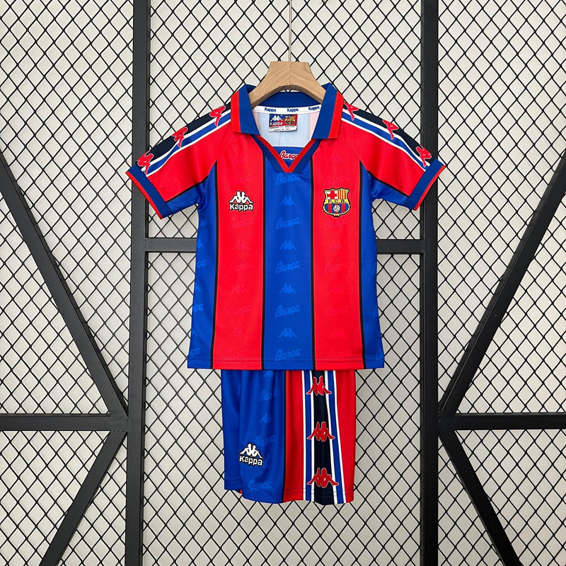 BARCELONA I 95/97 CHILDREN'S SET (RETRO) - MMS SPORTS