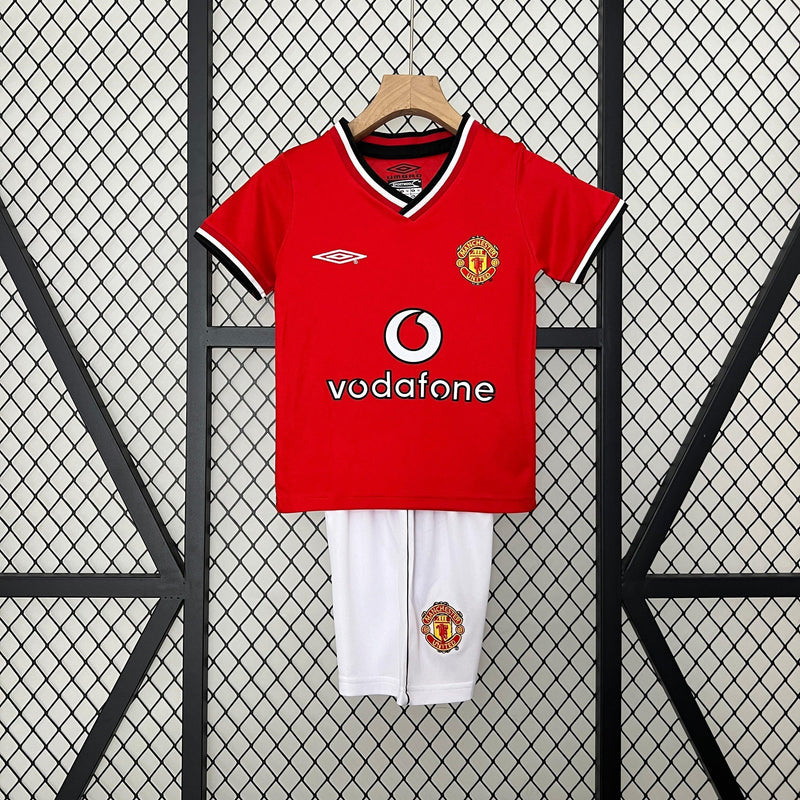 MANCHESTER UNITED I 00/01 CHILDREN'S SET (RETRO) - MMS SPORTS