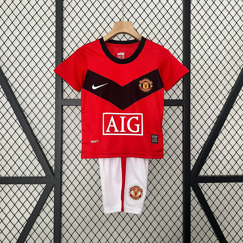 MANCHESTER UNITED I 09/10 CHILDREN'S SET (RETRO) - MMS SPORTS