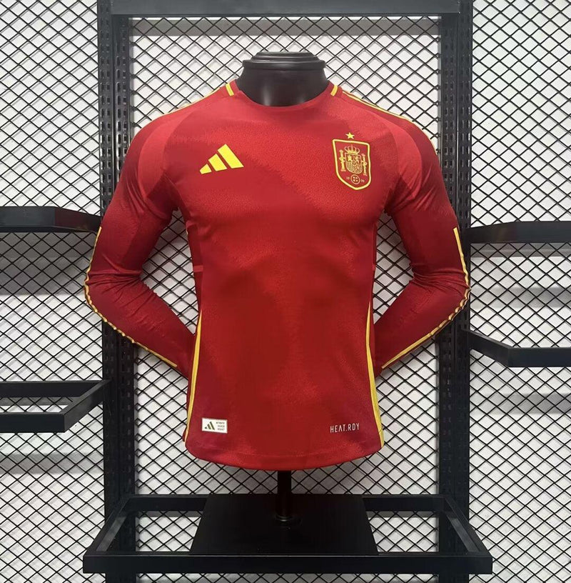 SPAIN EURO I 2024 MAN (VERSION PLAYER) LONG SLEEVE - MMS SPORTS