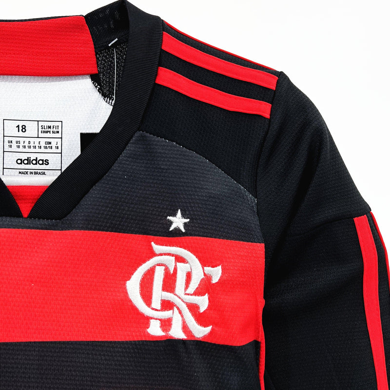 FLAMENGO I 24/25 CONJUNTO INFANTIL (LONG SLEEVE) - MMS SPORTS