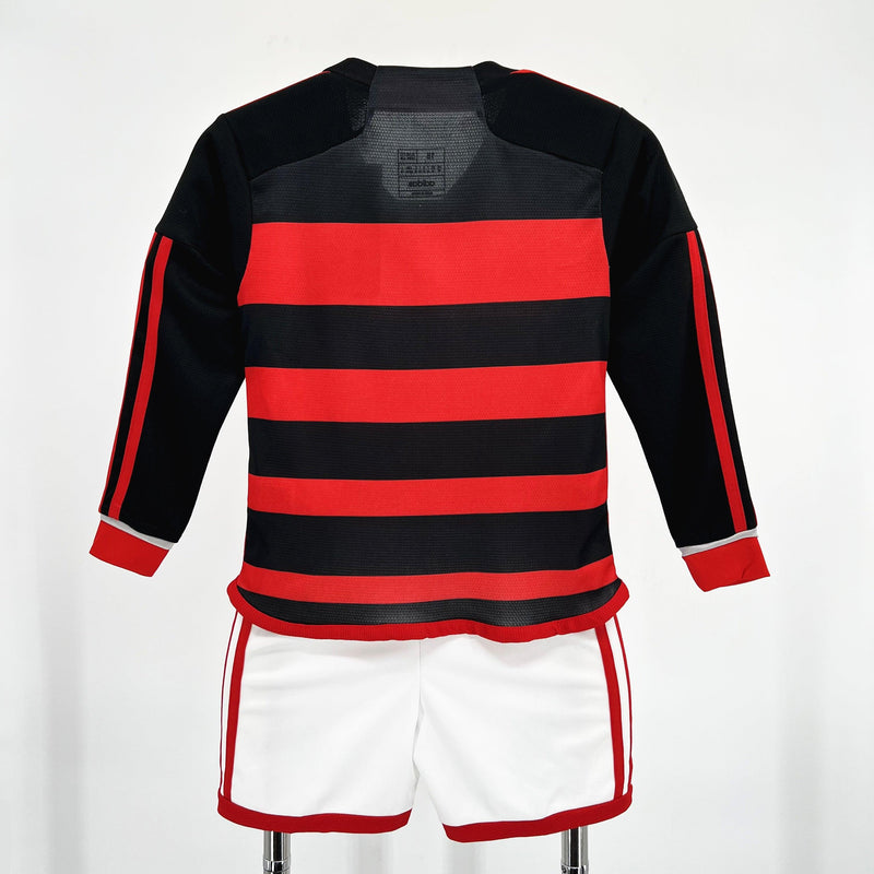 FLAMENGO I 24/25 CONJUNTO INFANTIL (LONG SLEEVE) - MMS SPORTS