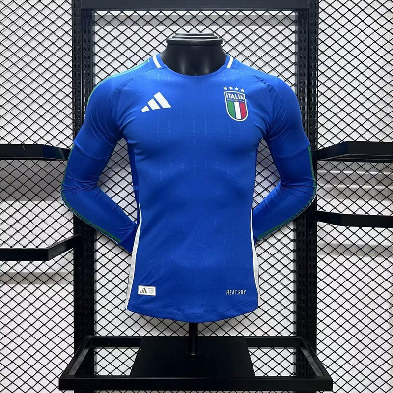 ITALY EURO I 2024 MAN (VERSION PLAYER) LONG SLEEVE - MMS SPORTS