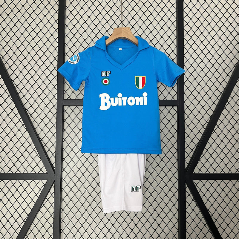 NAPOLI I 87/88 CHILDREN'S SET (RETRO) - MMS SPORTS